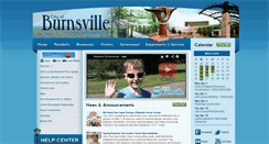 Desktop Screenshot of burnsville.org